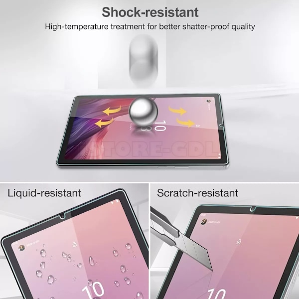 2 Stycken Skärmskydd i Glimmer för Lenovo Tab M9 2023 Tb-310fu