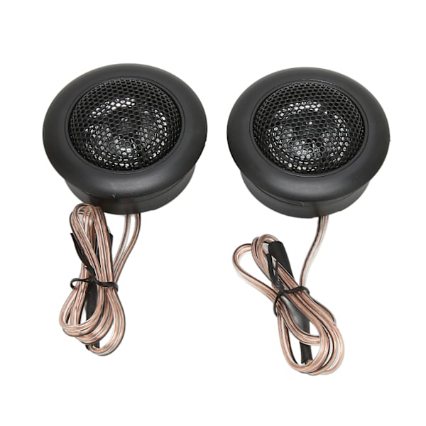 2 st Bil Dome Diskanthögtalare 120W Hög Känslighet Ljud Stereo Högtalare för Ljudsystem