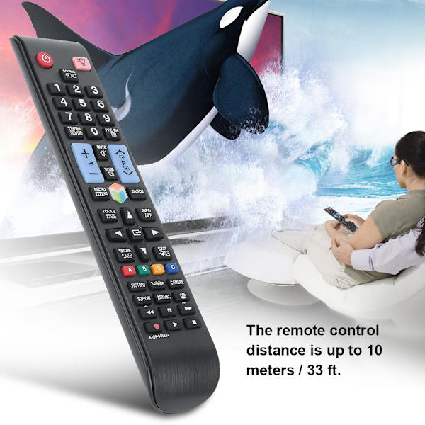 Ersättningsfjärrkontroll för Samsung AA59-00638A PS51E8000GM PS60E8000GM PS64E8000GM