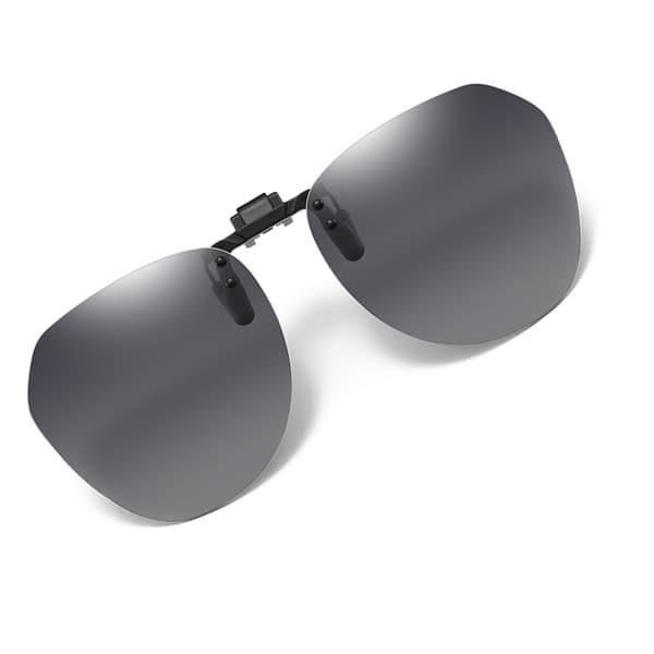 Polariserte Clip-on Solbriller med Etui Grå[TT] Grey 44