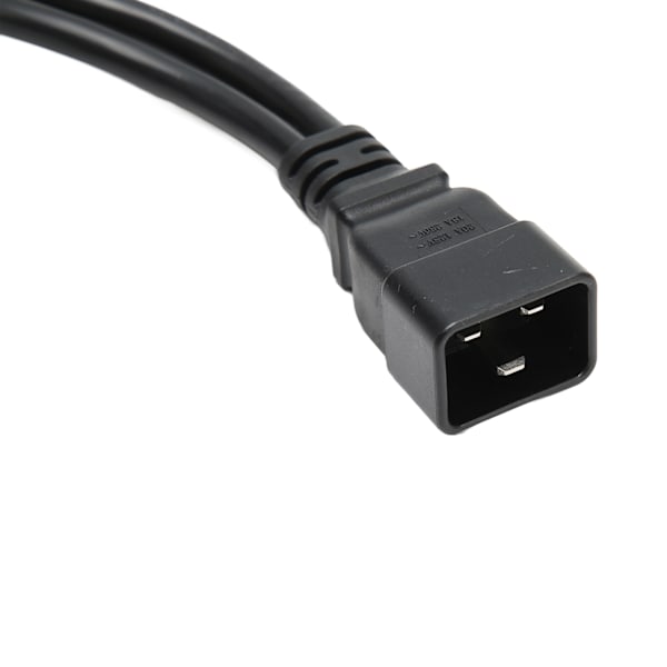 IEC320 C19 IEC320 C13 till IEC320 C20 Strömkabel Professionell Standard Y-splitterkabel för Dator HDTV Monitor