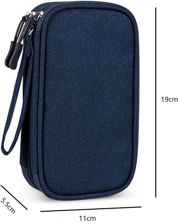 Electronic Accessory Bag, Waterproof Cable Bag, Cable Organizer, Electronic Bag, Cable Organizer, Travel Organizer for Cables