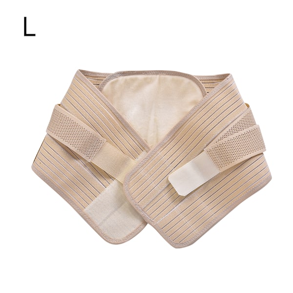 Självvärmande Magnetisk Terapi Midjebälte Ländryggsstöd Ryggstöd Unisex (L)