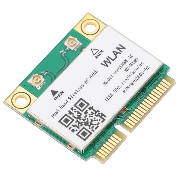 Trådlöst Nätverkskort 2.4G/5Ghz Mini PCIE WIFI 802.11ac 867Mbps Bluetooth 4.2 8265HMW