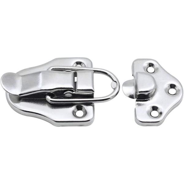 Toggle locks, lever locks and closures for jewelry boxes, gift boxes and tool boxes