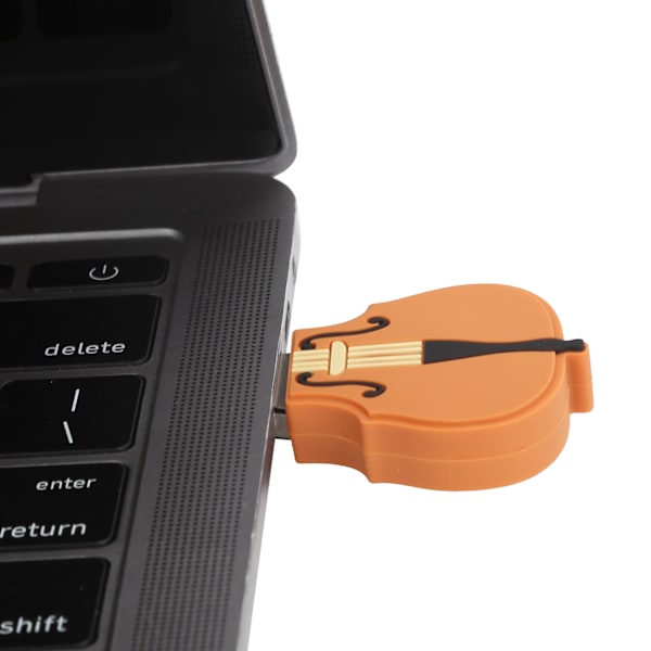 Violinmodellering USB-minne Sött USB-minne för hem och kontor för musikdatalagring