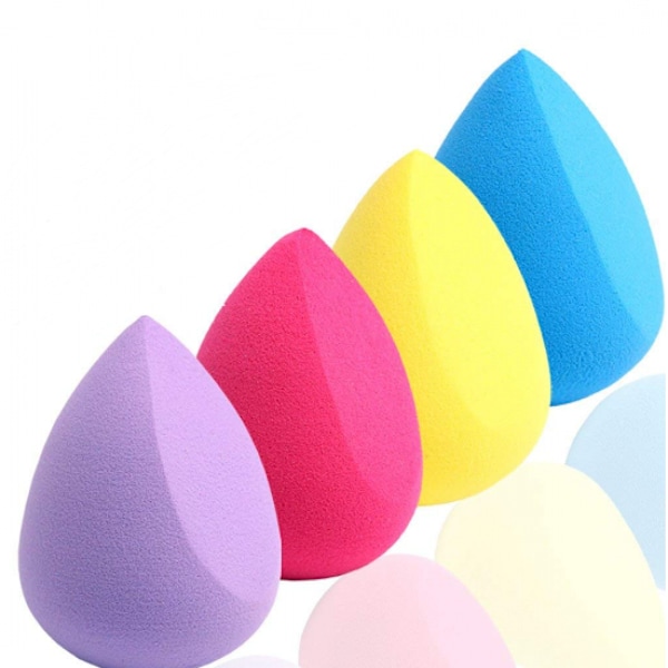 Sminksvamp för Förbättrad Sminkapplicering, Latex-Fri Beauty Blender med Droppformad Design