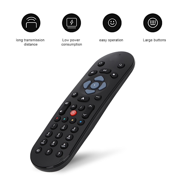 Universell Ersättningsfjärrkontroll för Smart TV Multifunktionell TV-kontroll