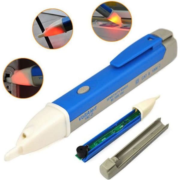 Spänningsdetektor Strömtestpenna LED 90v 1000v