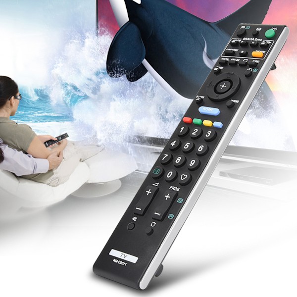 Universell LED TV-fjärrkontroll Smart Fjärrkontroll Ersättning för Sony RM-ED011
