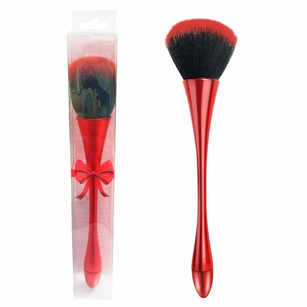 Miljömedveten Skönhet: Cruelty-Free Stor Mineralborste för Puder, Multifunktionellt Verktyg För En Felfri Finish