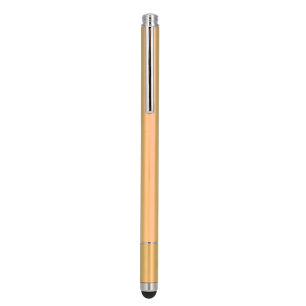 Stylus Penna 2 Funktioner Bekväm Kompakt Portabel Praktisk Touch Pennor för IOS Tablet för Kindle för IPhone Guld