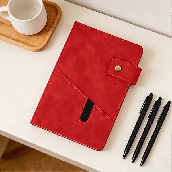 2026 Minimalistisk Planner Premium Tyk Journal Notesbog til Mænd Kvinder[TT] Black