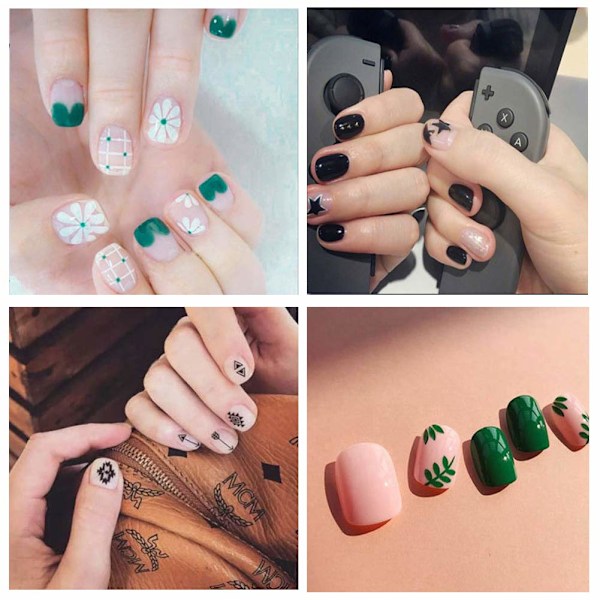Blomstrande Utsmyckningar, 30 Ark Med Utsökta Nageldekaler Som Förenar Skönhet Och Praktik, Perfekt För Att Personalisera Dina Naglar Eller Lägga Till En Touch