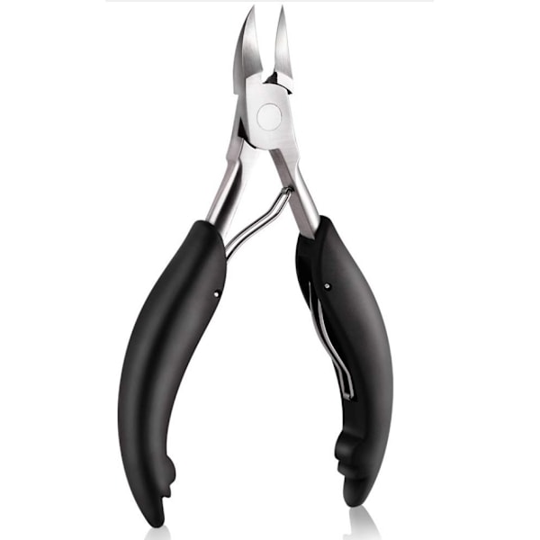 Set för behandling av inåtväxta naglar, pedikyrverktyg i kirurgiskt rostfritt stål, halkfritt ABS-handtag, dubbelfjäderdesign för enkel användning, precision