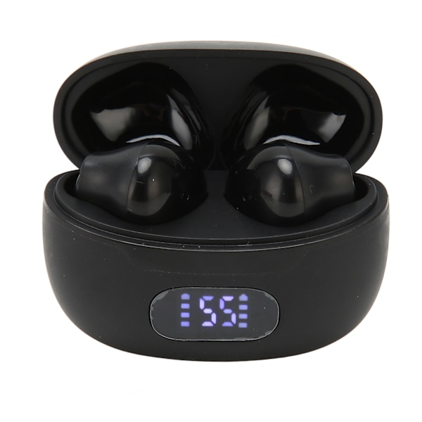 Bluetooth Hörlurar Multifunktion HiFi Stereo Ljud Brusreducering Trådlösa Sport Hörlurar med LED Digital Display