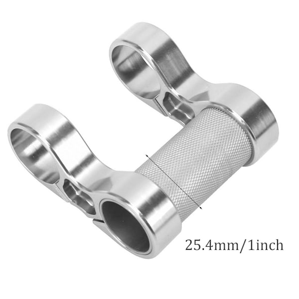 ZTTO Aluminium Alloy Bicycle Handlebar Hollow Modified Double Stem Accessory for Folding BikeSilver