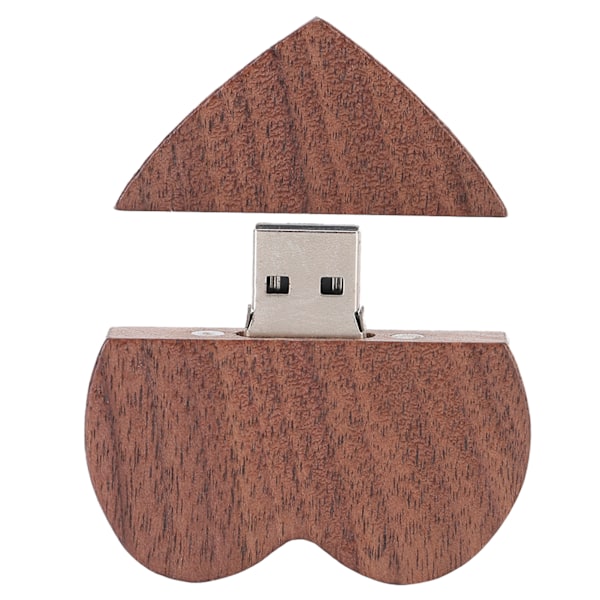 USB-minne Valnöt Hjärtformad för Windows OS X CM11052 (32GB)