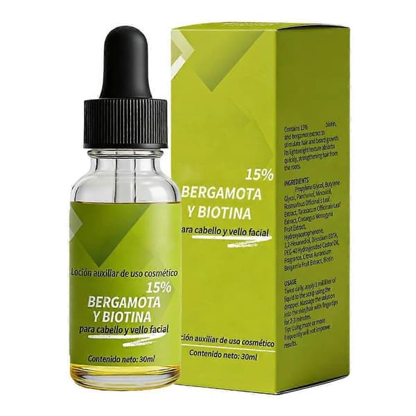 Rosmarin Hårolja - Mot Håravfall, Biotin Serum - Hårväxtbehandling
