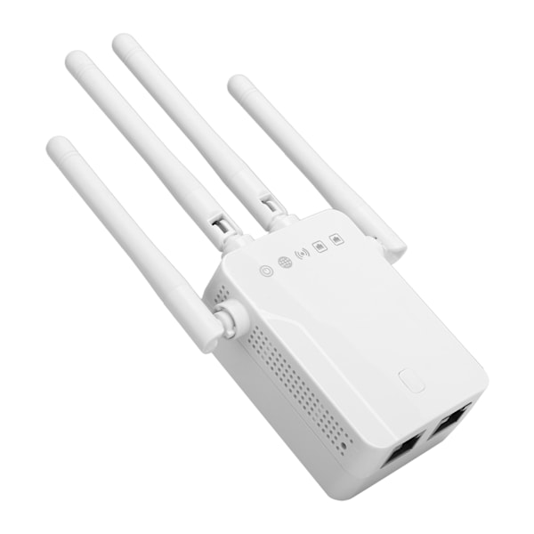 2.4GHz 300Mbps Trådlös Repeater 4 Externa Antenner WiFi Räckviddsförlängare ZF-3Z06 100-240V