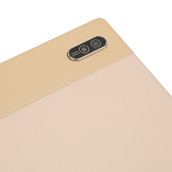10-tums Tablet 4G RAM 8GB ROM 256GB Främre 8MP Bakre 13MP 1920x1200 Octa Cores 2.0GHZ 8800mAh Gyllene Tablet för Android11 100 till 240V EU-kontakt