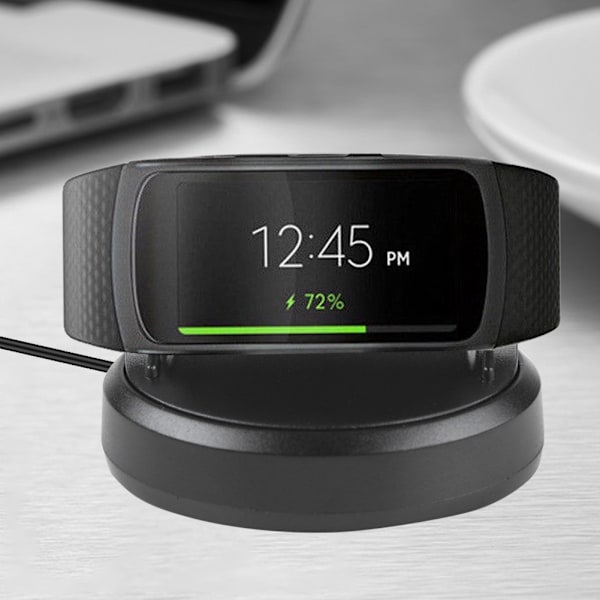 USB Magnetisk Laddningsdocka för Samsung Gear Fit2 Smartklocka SM-R360