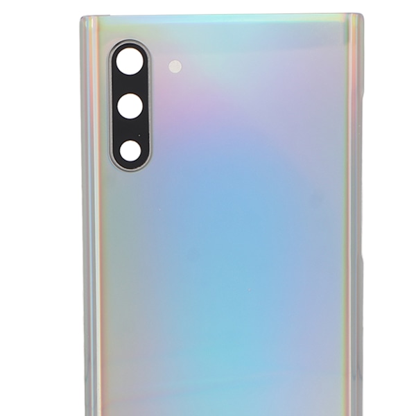 Ersättningsbaksida Glas Skärm Fram Glas Reparationskit för Samsung Galaxy Note 10 Färgglada