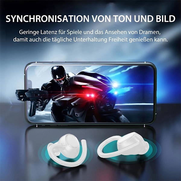 Bluetooth 5.3 med LED-laddningsfodral
