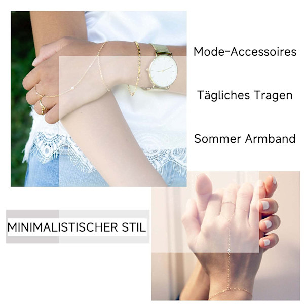 1 st finger integrerat armband
