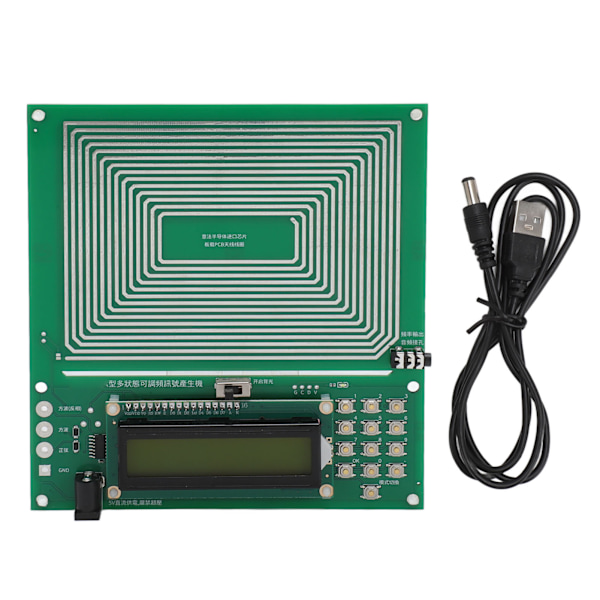 Schumann Våg Generator 7.83Hz Ren Sinus USB Uppladdningsbar 0.01‑100000Hz Justerbar Ultralågfrekvens Pulsgenerator