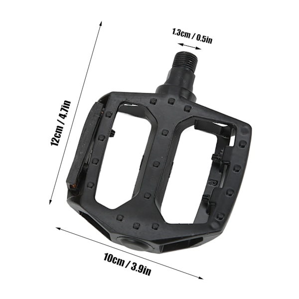 1 par lette cykelpedaler til mountainbike, cykeltilbehør til foldecykler og racercykler