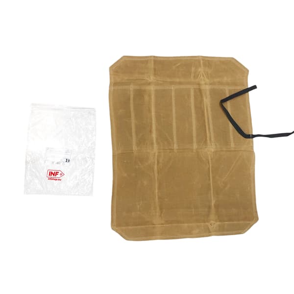 Canvas Knife Roll Bag - Knife Storage Khaki Khaki 212