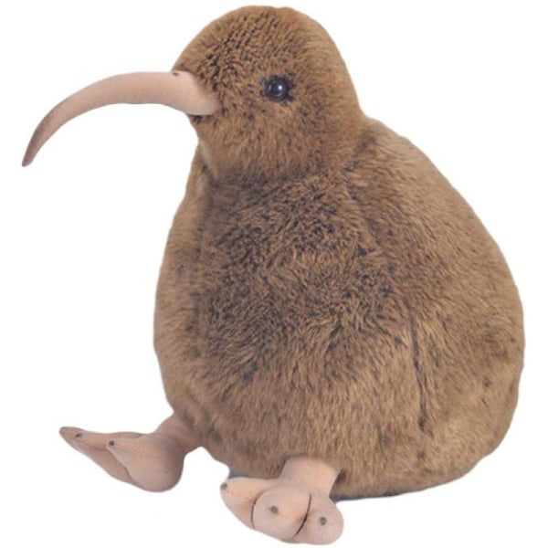 KiwiBirdCompanion: 30 cm Simulerad Gosedjur, Realistisk Kiwi Fågel Leksak, Mjuk Bekväm Plysch, Perfekt För Skrivbordsdekoration, 0,25 kg
