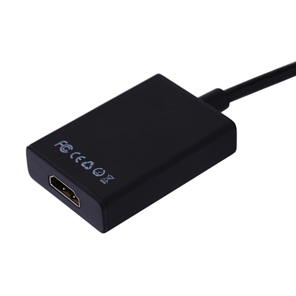 1080P HD VGA till HDMI Audio Video Kabel Adapter Konverterare med USB-Kabel För PC Dator