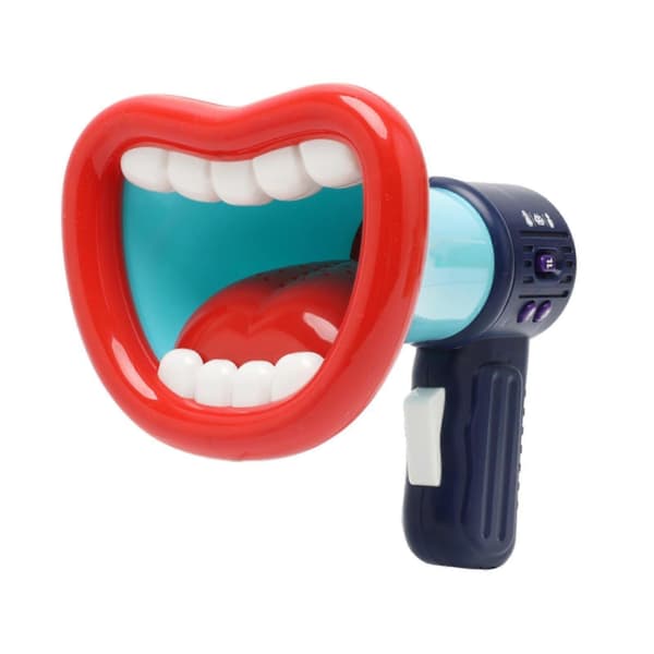 Voice Changer Toy Megaphone Function Toy for Play Preschool Toddler Red[TT] blue