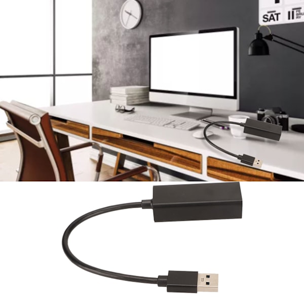 USB C till RJ 45 Ethernet-adapter RTL8156B Höghastighets USB Ethernet-adapter för stationär dator