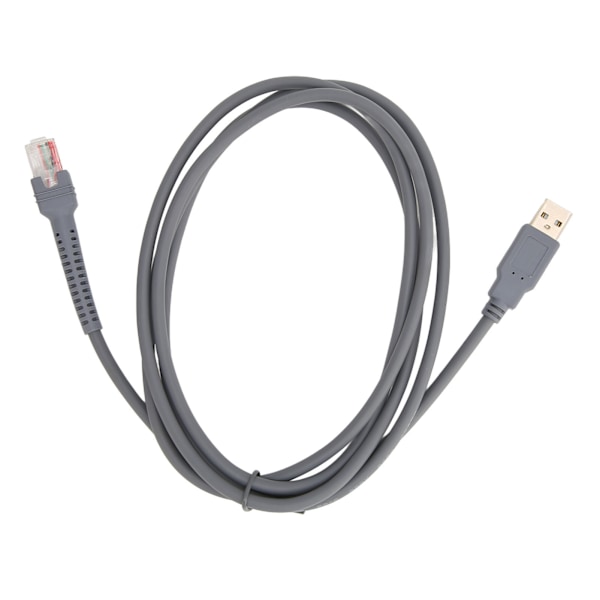 Streckkodsläsarkabel USB-skanningskabel för Symbol LS2208 LS2208AP LS1203 LS4208 DS6707 DS6708