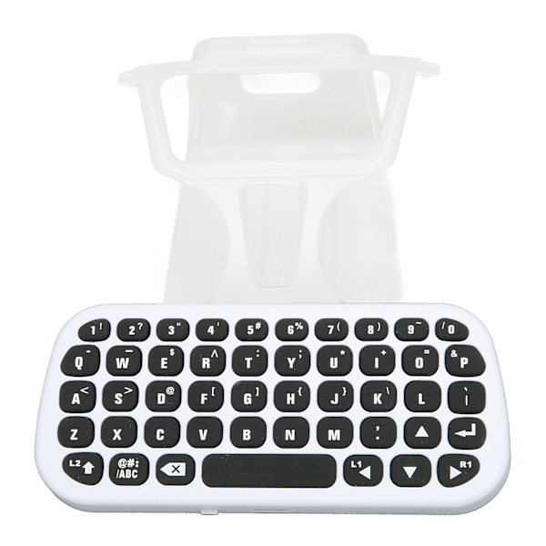 Kontroller Tangentbord Professionell Chatt Röst Trådlöst Bluetooth Kontroller Knappsats med Klämhållare för PS5 Kontroller