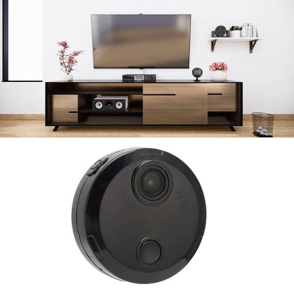 Wifi Mini Kamera Full HD 1080P Infraröd Mörkerseende Liten Rörelsedetekteringskamera för Inomhus Utomhus