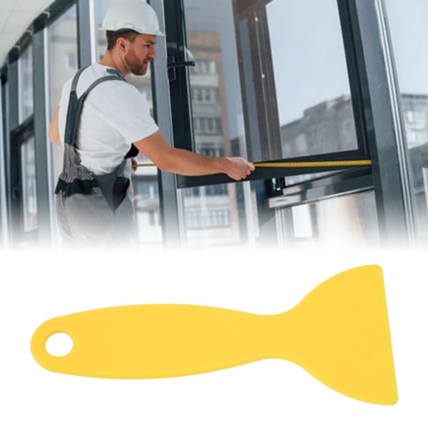 5 st 3D-skrivarspatel Flexibel plast 3D-utskrift Hartborttagningsskrapa för WANHAO D8 för ANYCUBIC för Nova Gul