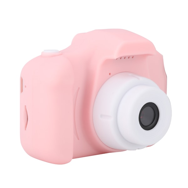 Tecknad Mini Digitalkamera Mini Barn Dubbel Port Mini Kamera Rosa