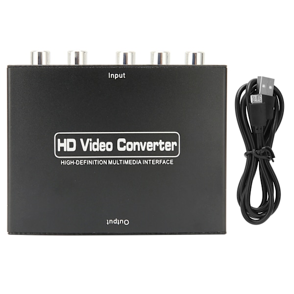 HD Multimedia Interface till 1080P YPbPr Komponent Video Konverter Adapter för DVD-skärm