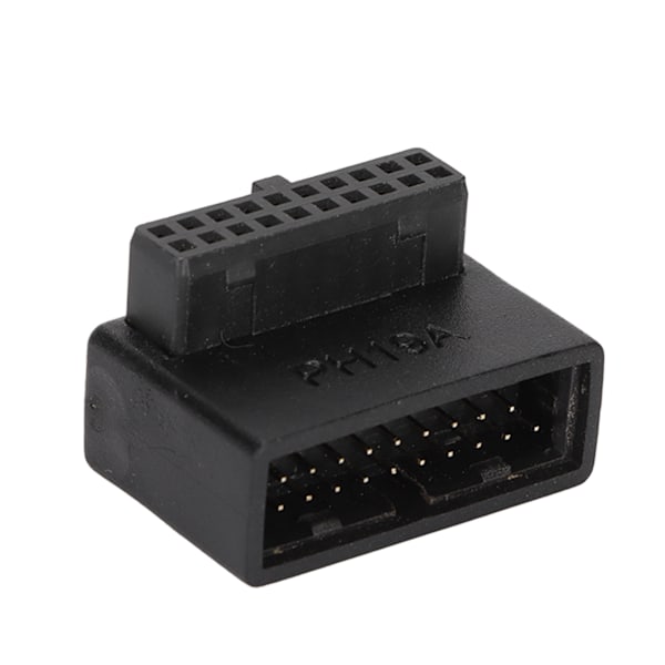 USB 3.0 90° Adapter Flerlagerskretskort Enkel Installation 19/20Pin Strömadapter