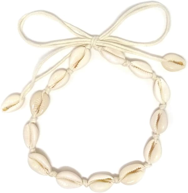 Natural Shell Necklace Handmade Summer Beach Choker -