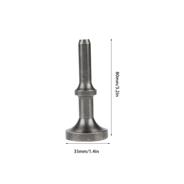 Utjevnende pneumatisk drivluft hammer bitssett forlenget lengde slagverktøy (80 mm)