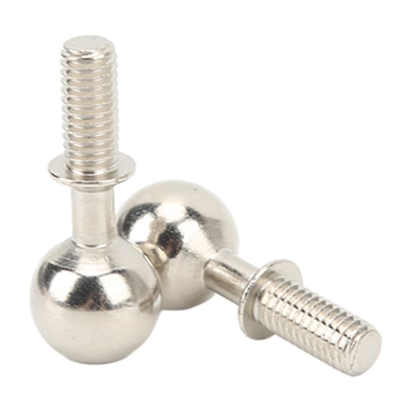 2 st RC Pivot Ball Stål Rost Slitstark RC Biltillbehör för 1/7 1/8 RC Bilar