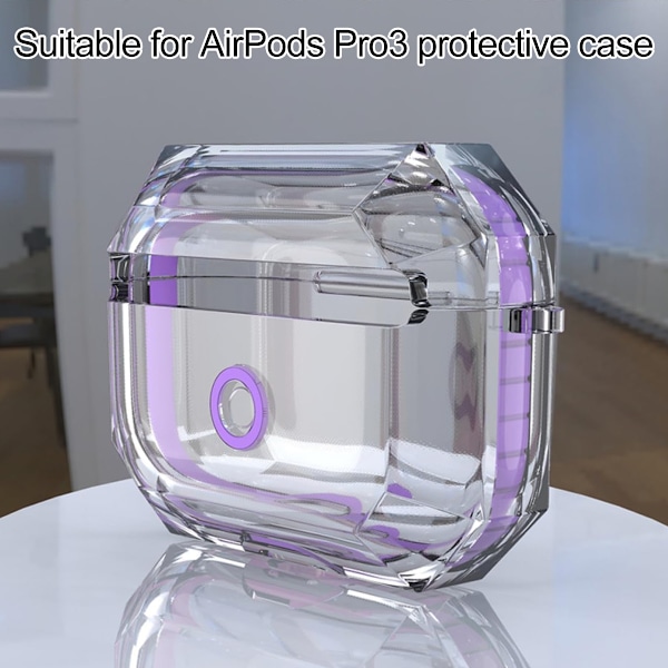 Klart Transparent TPU Stötsäkert Skyddsskal för Earbuds Pro Fodral