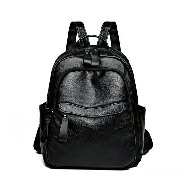 Stylish Black Backpack - Perfect for Everyday Use 378 PU