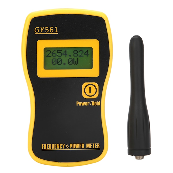 GY561 RF Digital Effektmätare och Frekvensräknare för 2-Vägsradio med SMA-F Kabel