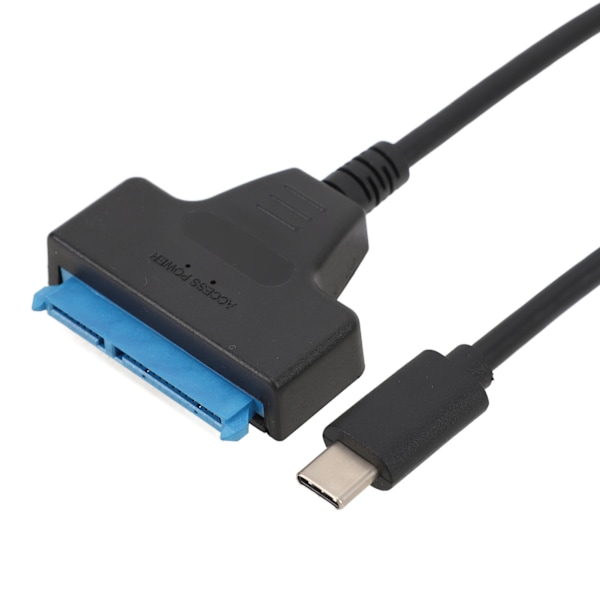 SATA till USB 3.1 Typ C Adapterkabel Stöd UASP 6Gbps Hårddisk Konverteringskabel för 2.5 Tum HDD SSD